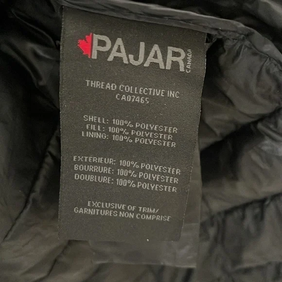 Pajar puffer jacket black - Picture 9 of 10